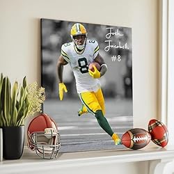 B.B.F MAKE American Football Sports Canvas Wall Art