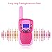 SnowCinda Walkie Talkies for Kids, Toys for 3-12 Year Old Girls with 22 Channels 2 Way Radio 3 Miles Long Range Toy for Outside Adventures, Best Gifts for 3-12 Year Old Girls