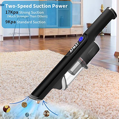 Handheld Vacuum, 17kPa Strongest Suction, Car Hand Held Vacuum