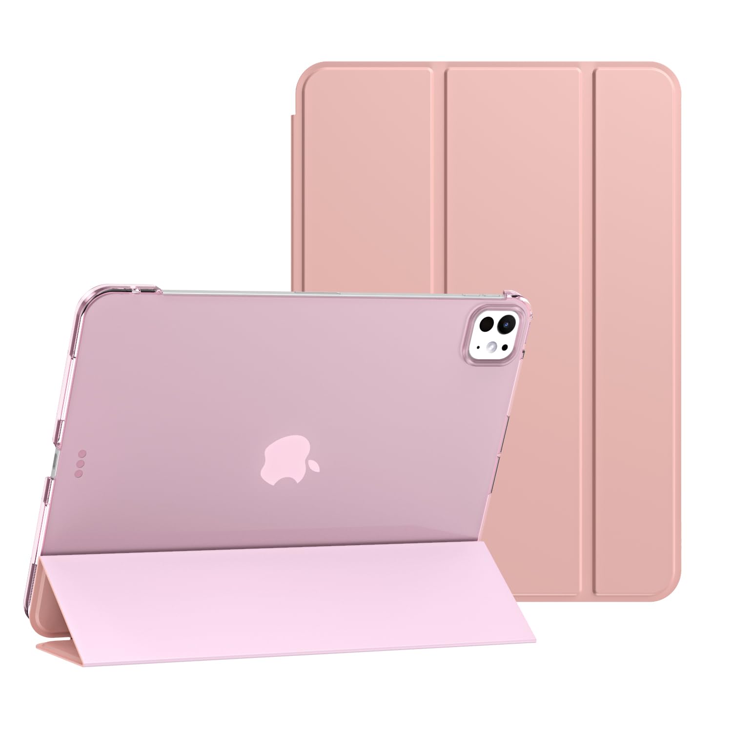 Case for iPad Pro 11 Inch Relased (2018/2020/2021/2022) – Slim Magnetic Stand Cover with Auto Sleep/Wake (Rose Gold)