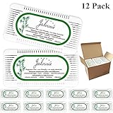 Jalousie 12 Pack Activated Bamboo Charcoal Refrigerator Deodorizer Natural Air Purifier Odor Eliminator for Fridge Closet Drawer Basement