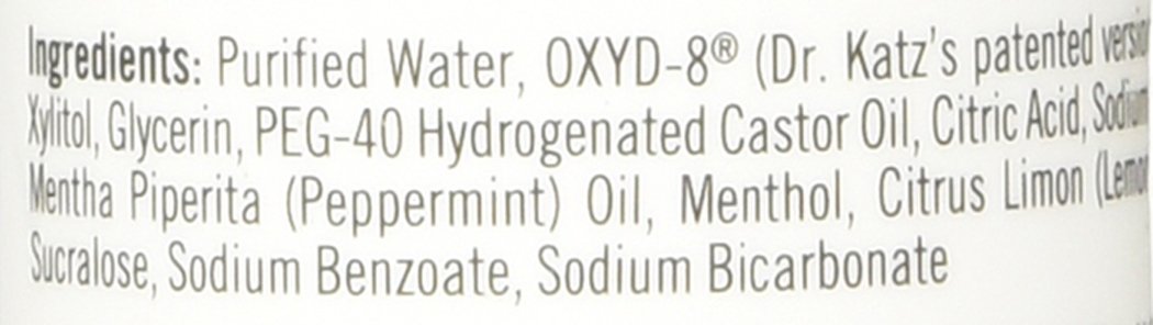 TheraBreath Gluten-Free Fresh Breath Oral Rinse, Icy Mint, 3 Ounce Bottle (Pack of 6) : Beauty