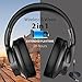 Avantree [Upgraded] Active Noise Cancelling Wireless Headphones for Airplane Travel Mowing, Bluetooth Wired ANC Sound Cancelling Over Ear Headphones with Mic, Fast Stream Hi-Fi Headset for TV PC Phonethumb 3