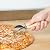 Pizza Pan and Cutter Bakeware Set - Nonstick 12 Inch Round Aluminum Dish and 2 Inch Wheel Kit Brings the Local Parlor to Your Home and Dinner Table