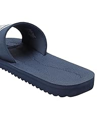 Puma Unisex-Adult Purecat Slide, Inky Blue-White, 7