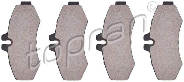 Front Axle Brake Pad Set 20.9 mm compatible with Mercedes Vito W638 638/2 MPV 1996-2003