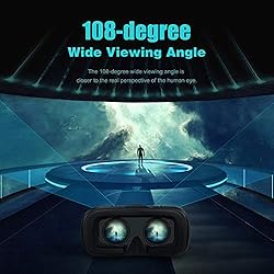 VR Headset, VR 3D Virtual Reality Headset for