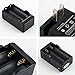 MENGCORE® New 4 pcs/set 18650 battery 3.7V 4200mAh rechargeable liion battery with 2 Dual 18650 Travel Battery Charger US Plug Wall Home Charger 110-240V for Led flashlight Torch