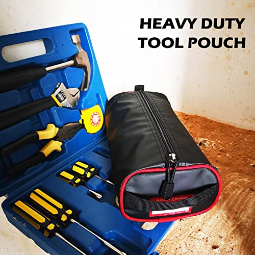 Rough Enough Small Tool Bag Pouch Box with Zipper for Electrician