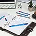 Schneider Slider Memo XB (Extra Broad) Ballpoint Pen, 1.4 mm, Light Blue Barrel, Assorted Ink Colors, Pack of 3 Pens: Black, Red, Blue (150293)