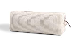 Yharnamite Large Capacity Pencil Case, Portable Pen Pouch Storage Bag for Kids, Office Stationery Organizer, Cosmetic Bag, Cu