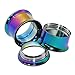 Longbeauty 6 Pair Stainless Steel Screwe Flesh Tunnel Expander Eer Plug Gauge Earlets 6 Colors 20MM