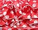 Haian ABDL PVC & Satin Ruffle Rhumba Pull on Plastic Pants (Medium, Red)