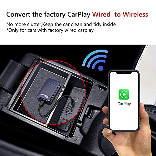 OTTOCAST Wireless CarPlay Adapter Get Wireless Carplay via Bluetooth