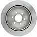 ACDelco Silver 18A1630A (19287221) Non-Coated Rear Disc Brake Rotor
