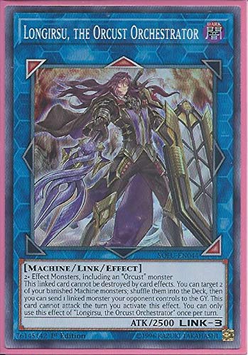 Yu-Gi-Oh! - Longirsu, The Orcust Orchestrator - SOFU-EN044 - Soul Fusion - 1st Edition - Super Rare