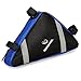 Cycling Bicycle Bike Bag Top Tube Triangle Bag Front Saddle Frame Pouch Outdoor Blue