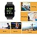 MSRM Water Splash Resistant Smart Watch Anti Lost and Hand free for Android 4.3 above and iPhone 5s/6/6s/7/7s (Partial Functions) (GB08 Black)