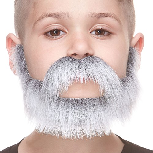 Small Nobleman gray with white beard and mustache