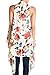 Triple9shop Women's Open Asymmetrical Hem Vest Cardigan (One Size, Rose - Beige)