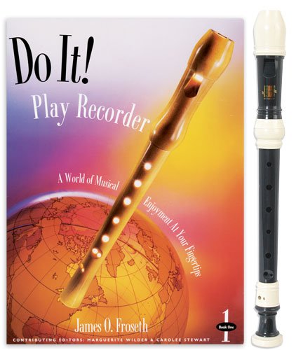 Harmony 3-Piece Recorder Pack with Do it! Play Recorder Book by James Froseth