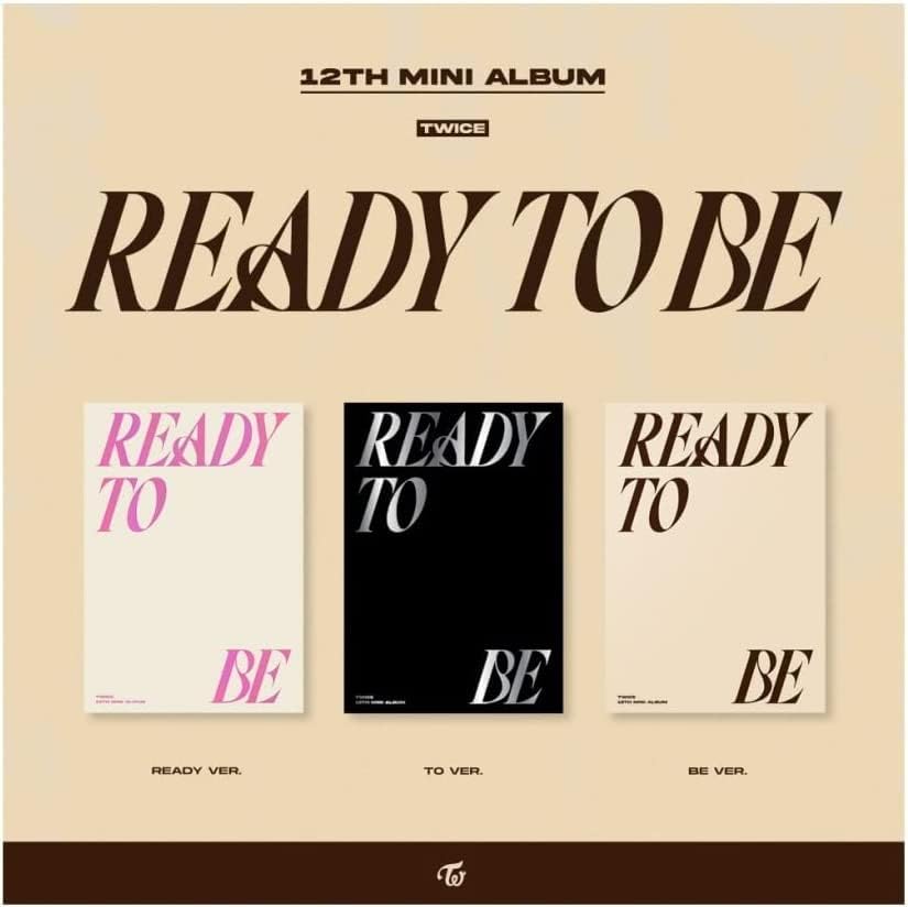 TWICE - READY TO BE [Random ver.] 1 Album+1 Folded Poster+1 Photocard+1 ...