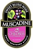 NV Childress Vineyards American Muscadine Sweet Blush Wine 750 mL