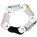 Matymats No Show Non Slip Skid Socks with Grips - Ballet Yoga Pilates Barre Dance for Women