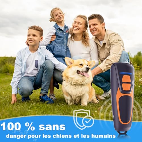 Honey Paws Powerful Ultrasonic Anti Barking Device - Ultrasonic Dog Deterrent - 15m Range - Ultrasonic Bark Device for Indoor and Outdoor Use