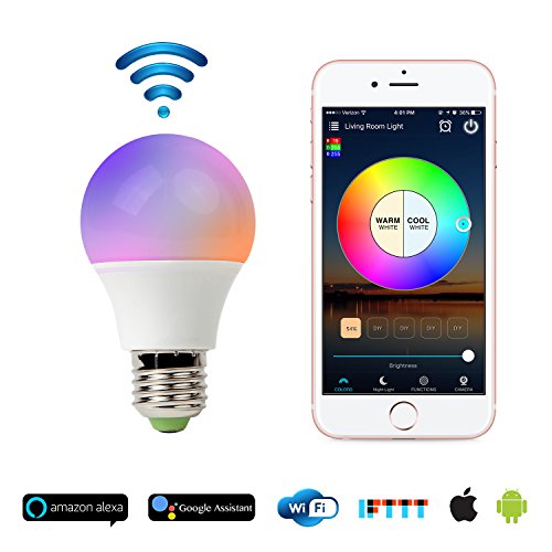 Rgb led smart bulb,wifi light bulb,multicolor,dimmable,…