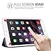MoKo Case for iPad Mini 3 / 2 / 1, Slim Lightweight Smart-shell Stand Cover with Translucent Frosted Back Protector for Apple iPad Mini 1/ Mini 2/ Mini 3, Fantasy Diamond (with Auto Wake/ Sleep)