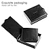 Mens Wallet Leather, Ztotop Slim Bifold RFID Blocking Wallet with 2 ID Window