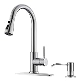 WEWE Kitchen Sink Faucet with Soap