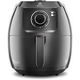 Fritadeira Elétrica sem oleo Grand Airfryer 5L mecanica Electrolux EAF50 grafite 1800W 127v