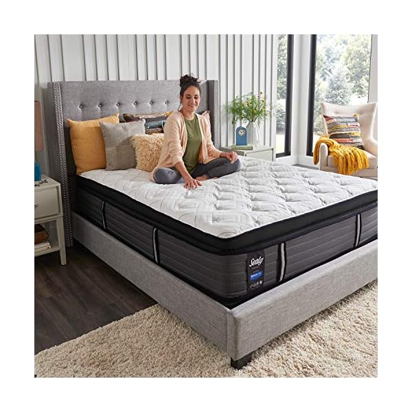 Sealy Response Premium 16Inch Plush Euro Pillow Top Mattress