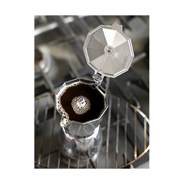La Cafetière Classic 3-Tassen-Espressokocher für den Herd, schwarz – 200 ml (7 fl oz) – Bild 5
