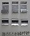 Grill Valueparts REV5051BR (Hardware Included) Stainless Steel Flame Shield Support/Burner Hanger Brackets Replacement for Char Griller 5050 Duo, 3030 Duo, Char Griller 3001 (6 Pcs, 3 Sets)