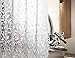 Eforgift Eco-Friendly 12 Gauge PVC Free Shower Curtains Waterproof,Bathroom Curtain Liner, Stone Clear (72 inch by 78 inch)