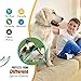 bio Flea & Tick Collar for Dogs by LuksStart: Hypoallergenic Adjustable Waterproof protection from species of insects. One Size Fits ALL! Enhanced with Plant Extr