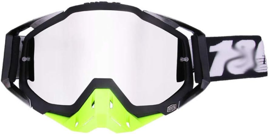 PATIKIL Motorradbrille 3er Set - ATV, Ski, Sport Schutzbrille Mit Verstellbarem Band