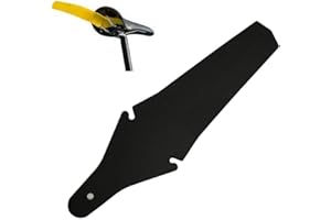 WIROJ Bike Bicycle Mud Guard - Folding Road Mountain Bike Bicycle Cycling Tire Rear Fenders for Bike Accessories (Black)