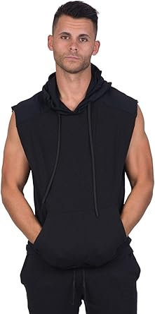 cut off hoodie sweatshirt