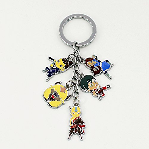 Avatar: The Last Airbender keychain Aang Prince Zuko Katara Sokka Appa Pendant (1 keychain)