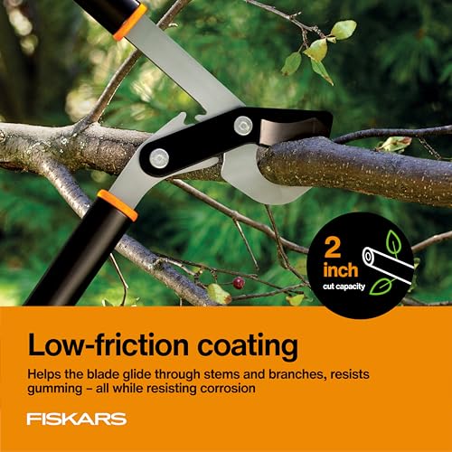 Fiskars 32” PowerGear Garden Bypass Loppers, Tree Trimmer, 2" Cut Capacity photo 9