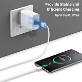 Duttek USB C Female to USB A Male Adapter 10Gbps USB 3.1 Gen 2 OTG Fast Charging view 2