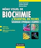 Image de Mémo visuel de biochimie : l'essentiel en fiches : licence, prépas, Capes