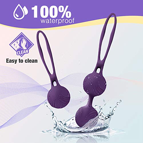Kegel-Palline-Set-di-RAVLOVEConsigliate-dai-Medici-per-il-Controllo-di-Esercizio-Rinforzamento-dei-Muscoli-Vaginali-Esercizi-del-Pavimento-Pelvico-Kit-Bladder-Control-e-Incontinenza-Dispositivo