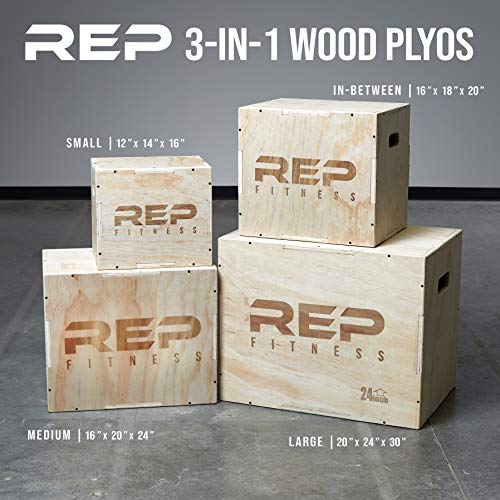 REP FITNESS 3in1 Soft Plyo Box Safe for Shins NonSlip MultiUse