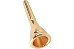 Horn Mouthpiece, Brass Mouthpiece French Horn Upgrade Replacement Accessory 28 Production Processes Instrument Part
