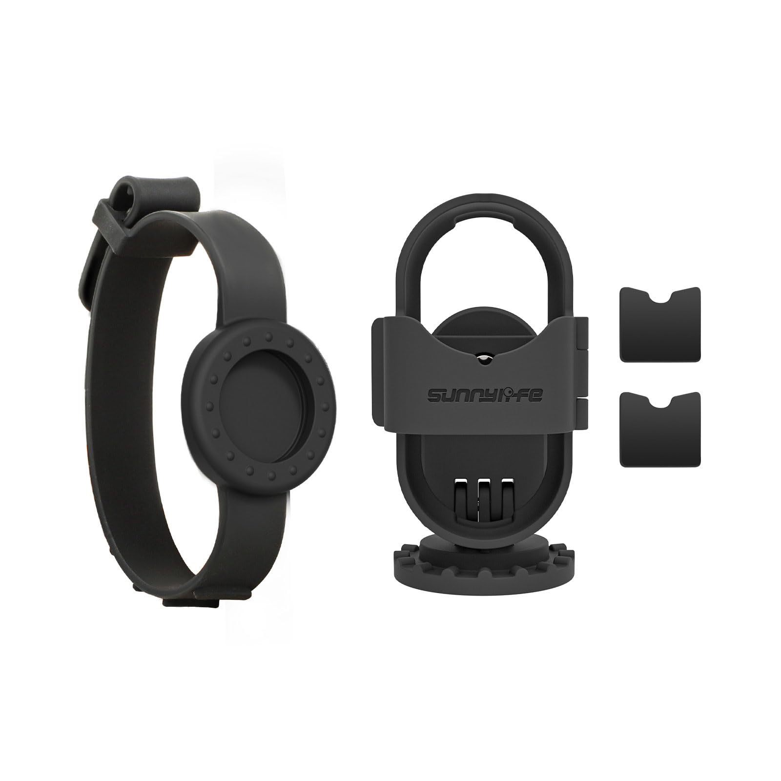 Lokyoyo Action Camera Magnetic Mounting Bracket and Flexible Fixed Straps 2in1 Set for Insta.360 GO 3/ GO 3S, Mount Clip for GO 3/ GO 3S Series Accessories ﻿Magnetic Mount Expansion Tie Wrist Strap